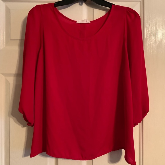 Red blouse - Picture 2 of 3
